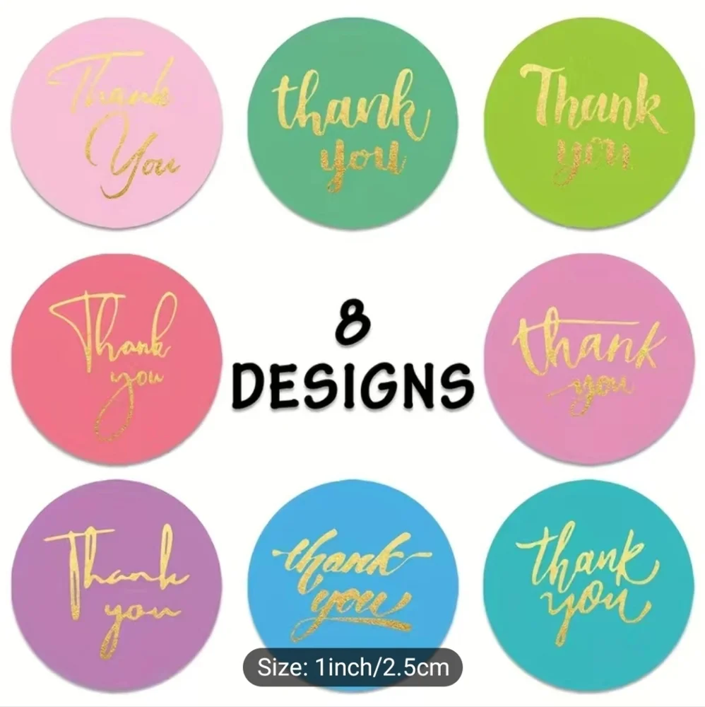 Thank You Stickers  500 Ct. HOST PICK💥 6/25